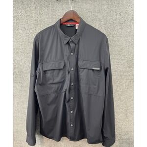 Vortex Optics Callsign Men UPF Sun Protection Long‎ Sleeve Shirt XL Black